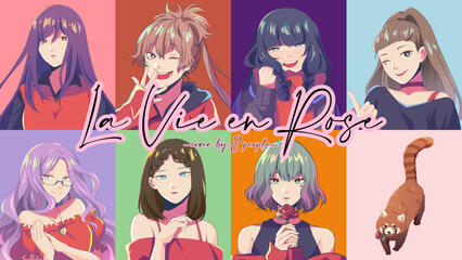 La Vie en Rose [8 people chorus]